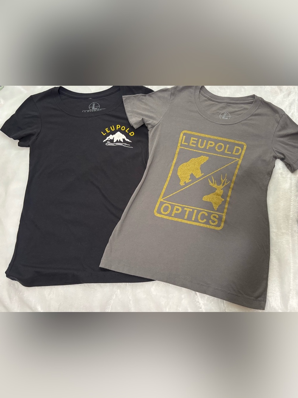 LEUPOLD kids' | Lot of 2 | graphic tees Size Youth-Small (fits 8-10 yrs old)